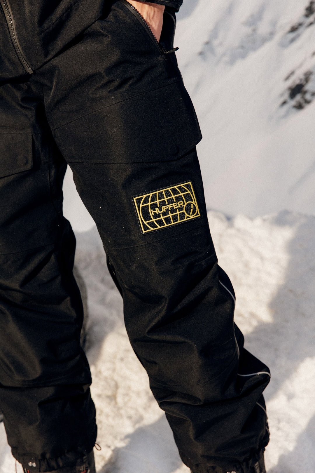 HUFFER WOMENS M1 SNOW PANT BLACK