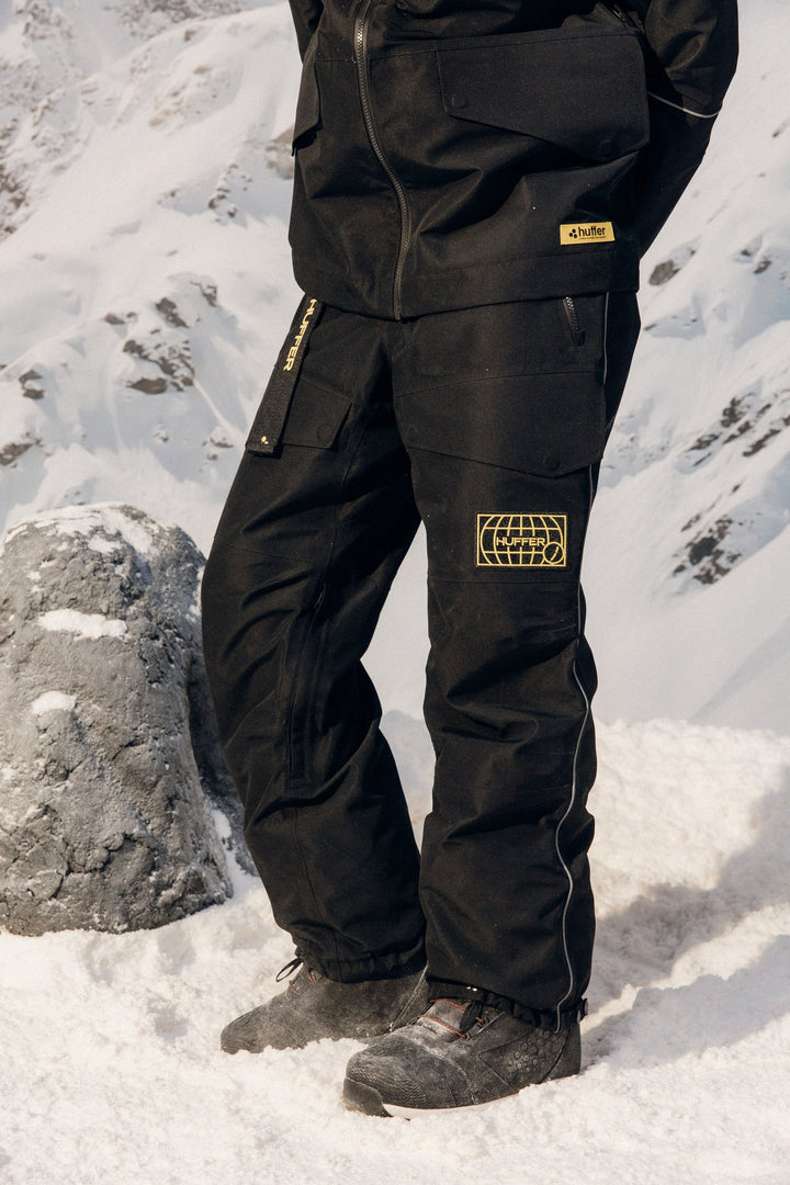 HUFFER WOMENS M1 SNOW PANT BLACK