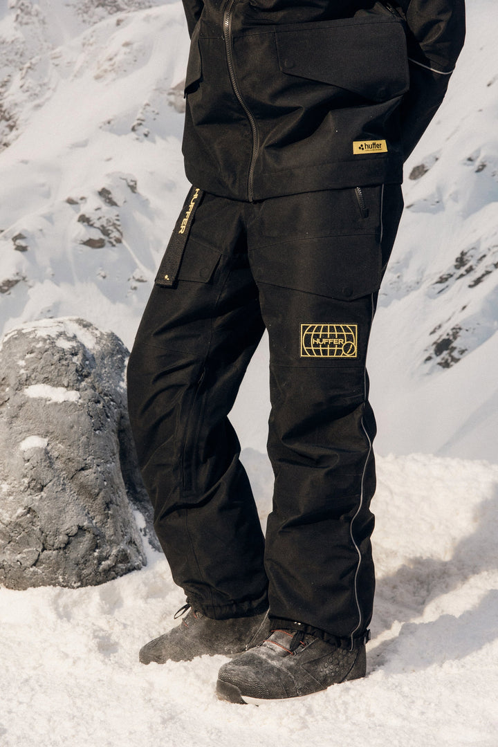 HUFFER WOMENS M1 SNOW PANT BLACK