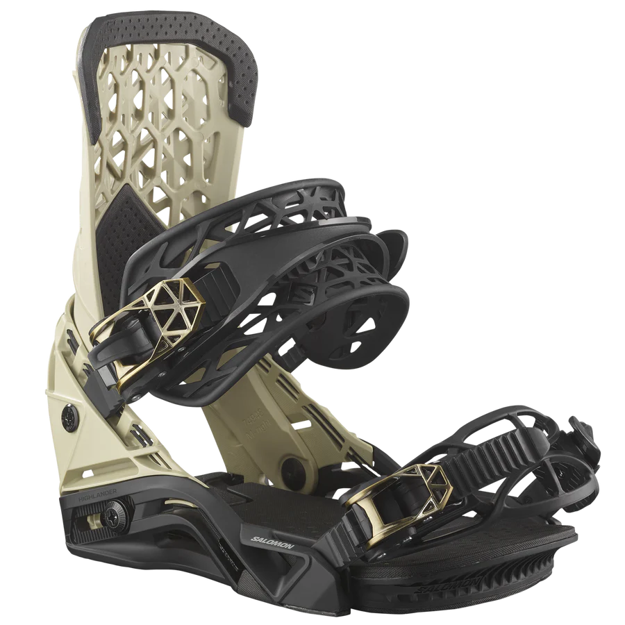 Salomon Highlander Snowboard Bindings - Pale Khaki