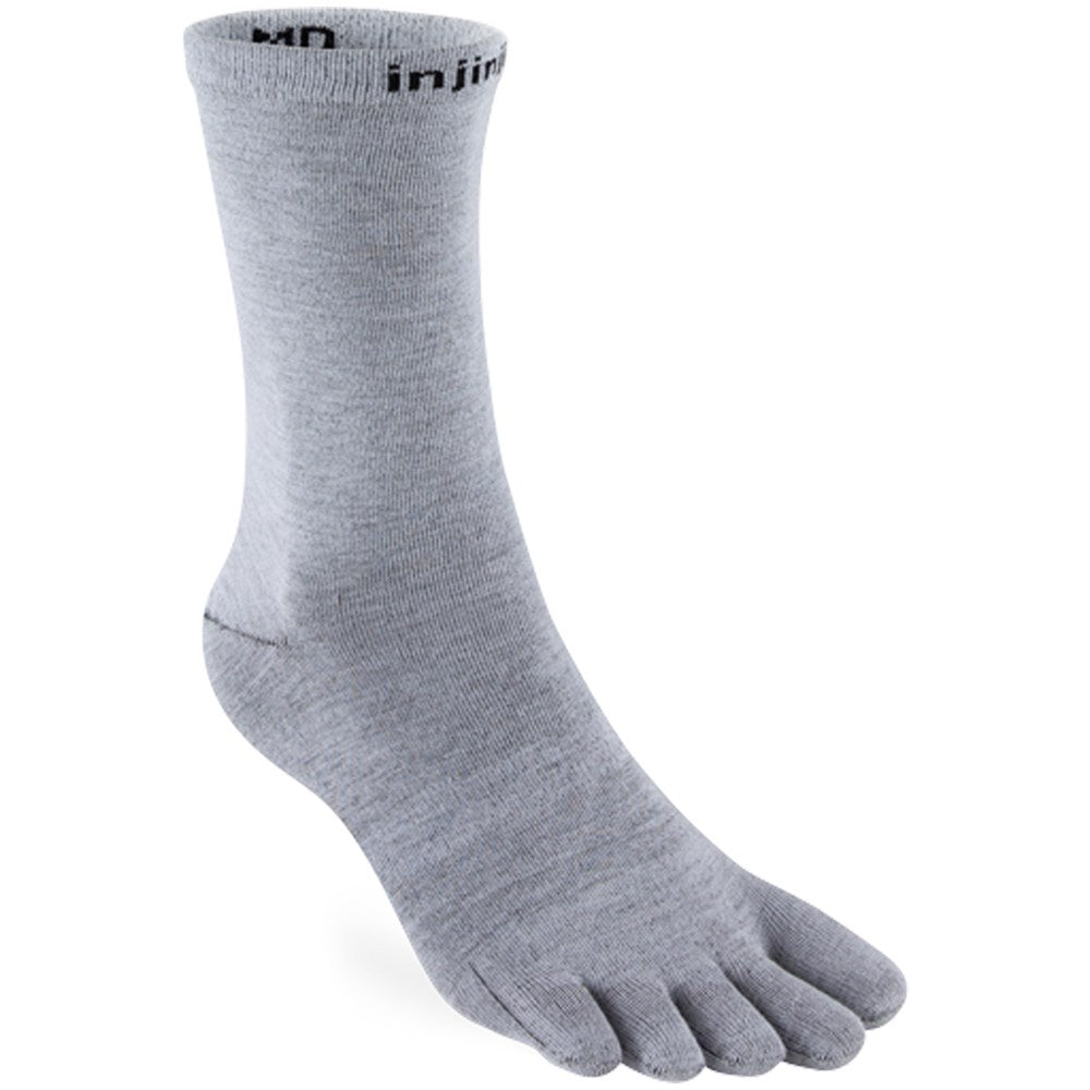 Injinji Liner Lightweight Coolmax Grey Crew