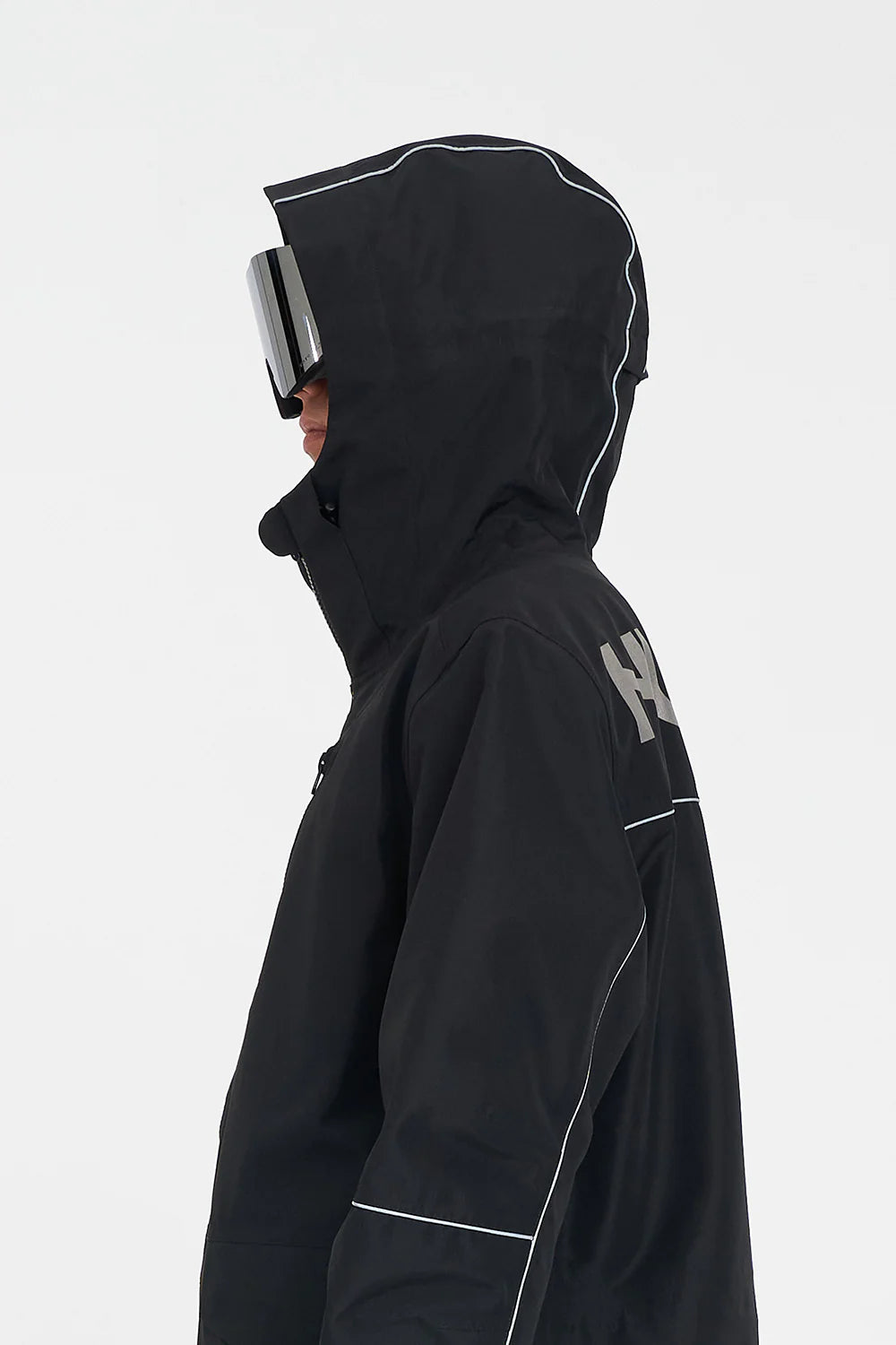 HUFFER MENS SLOWPOKE SNOW JACKET BLACK