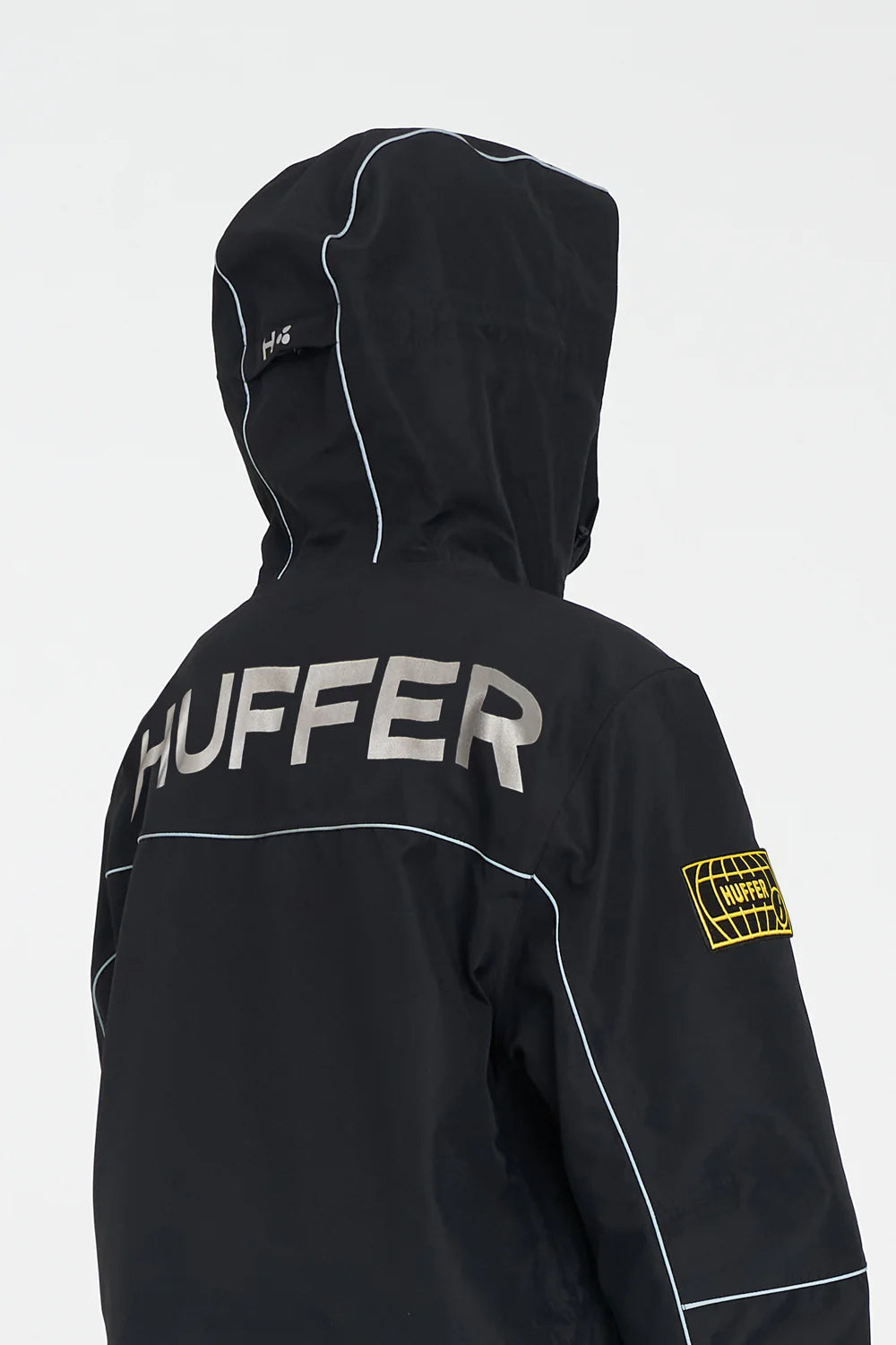 HUFFER MENS SLOWPOKE SNOW JACKET BLACK