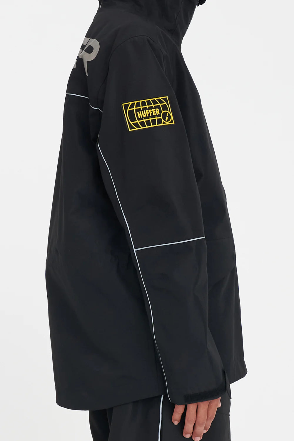 HUFFER MENS SLOWPOKE SNOW JACKET BLACK