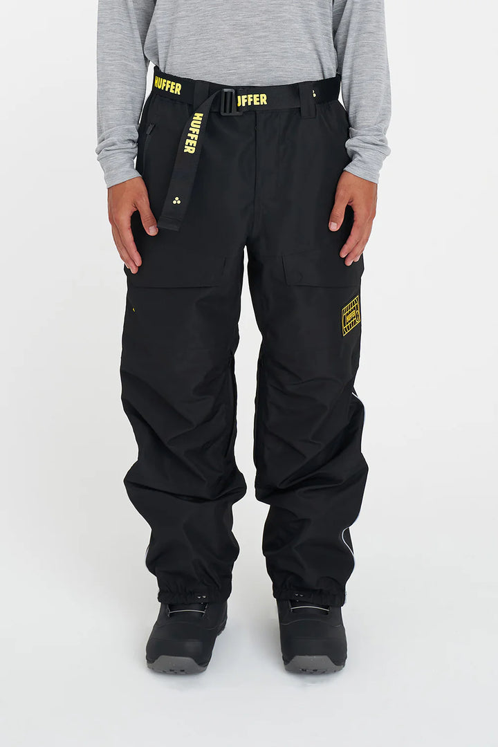 HUFFER MENS M1 SNOW PANT BLACK