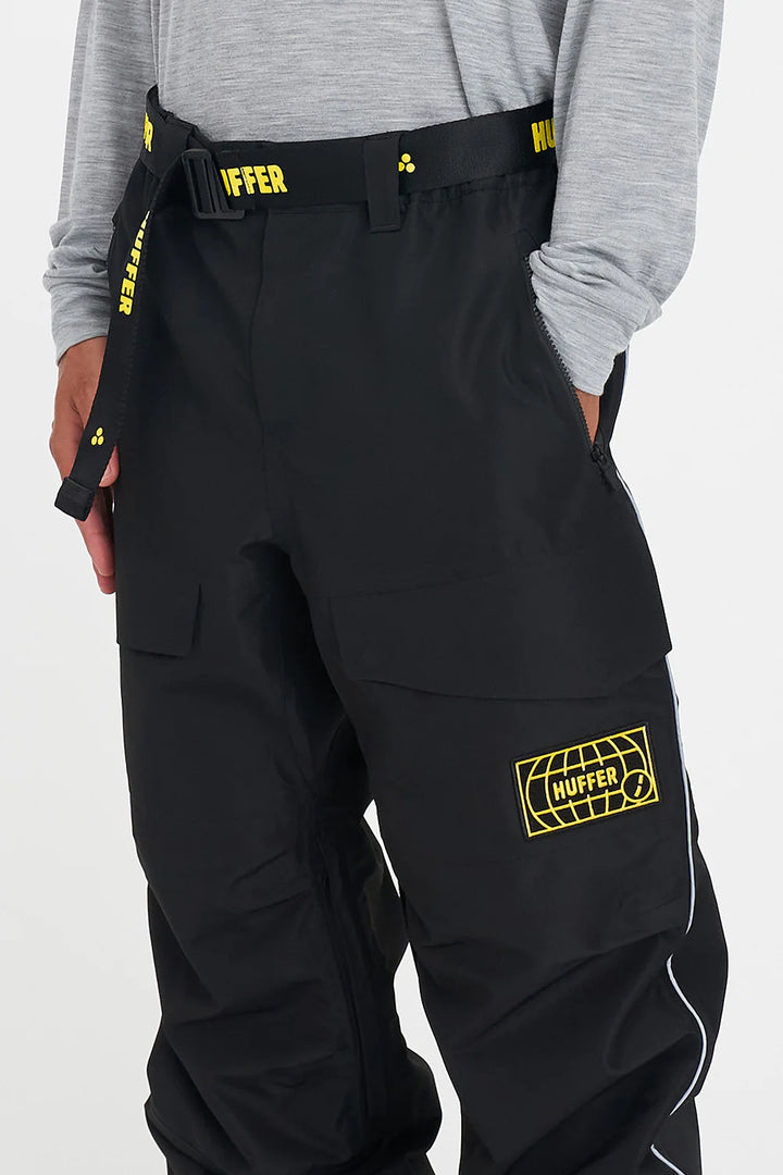 HUFFER MENS M1 SNOW PANT BLACK