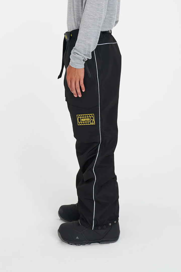 HUFFER MENS M1 SNOW PANT BLACK