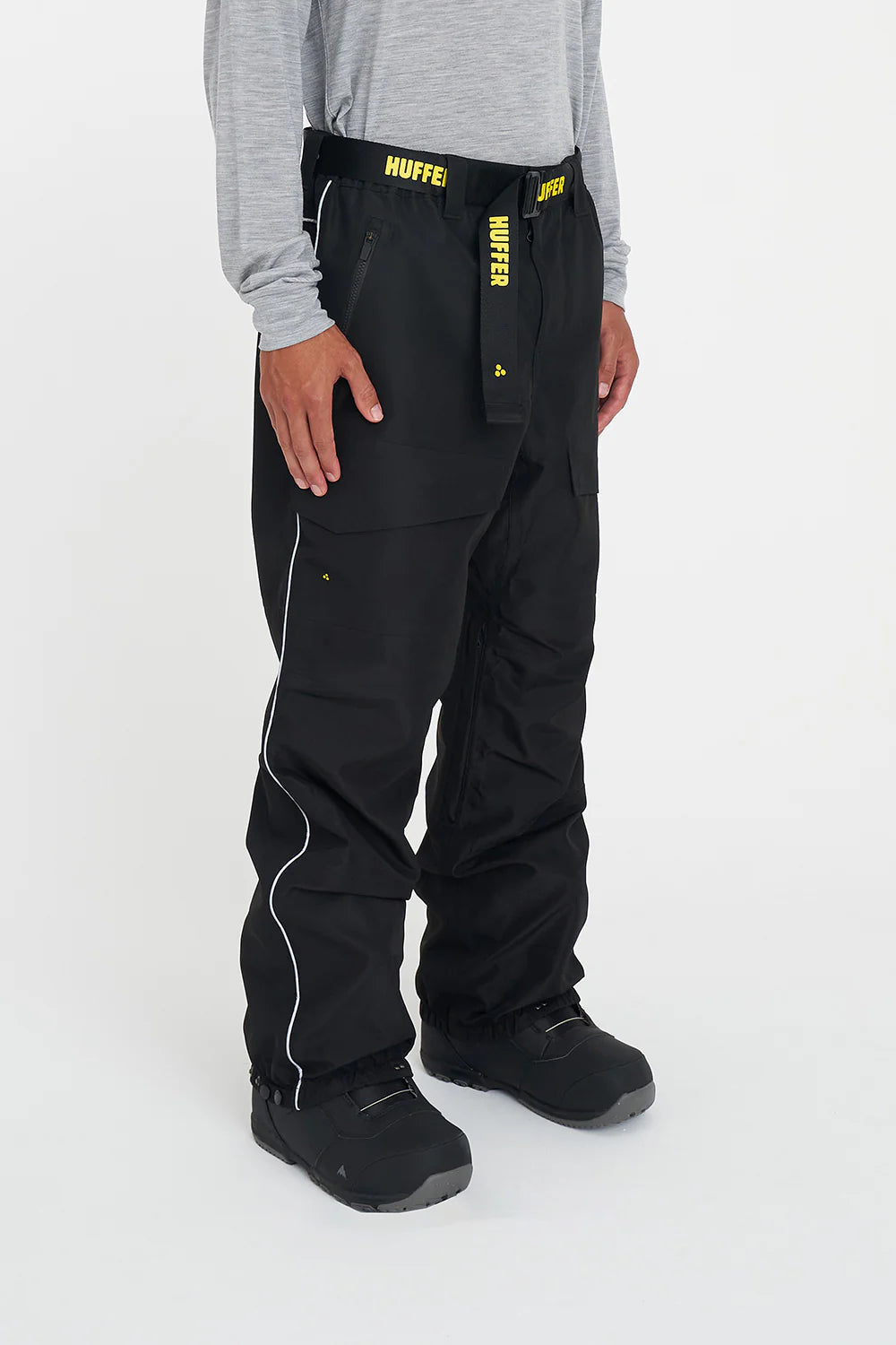 HUFFER MENS M1 SNOW PANT BLACK