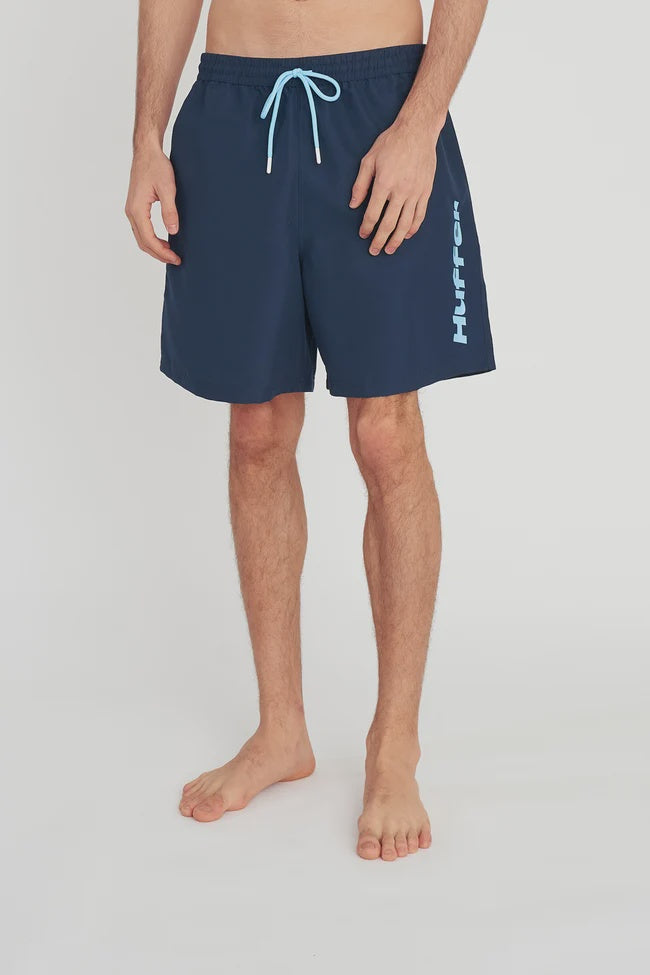 HUFFER Staple Trunk/Carved -Navy