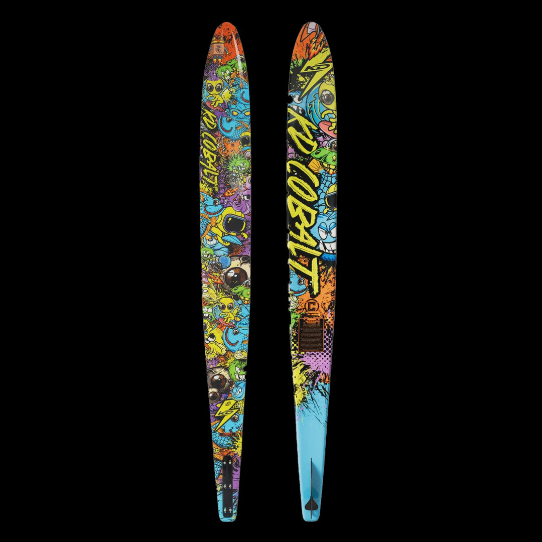 KD Cobalt Youth 64" Slalom Ski with Axcess Junior Bindings