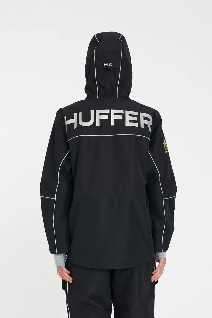 HUFFER WOMENS SLOWPOKE SNOW JACKET BLACK