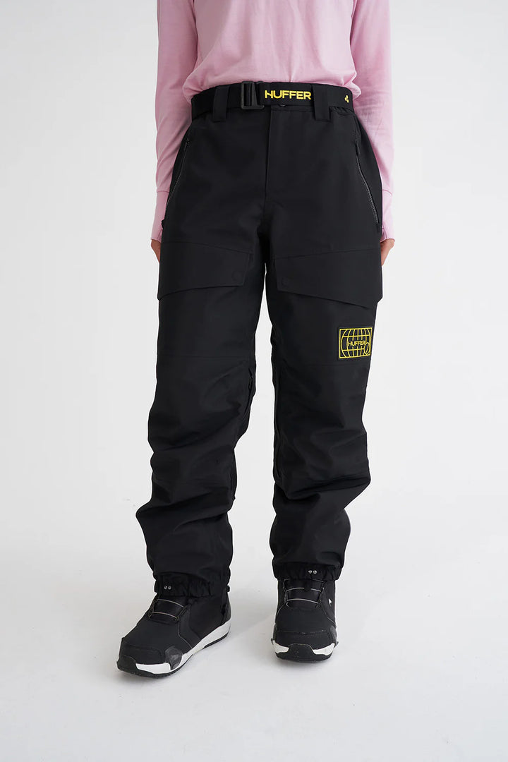 HUFFER WOMENS M1 SNOW PANT BLACK