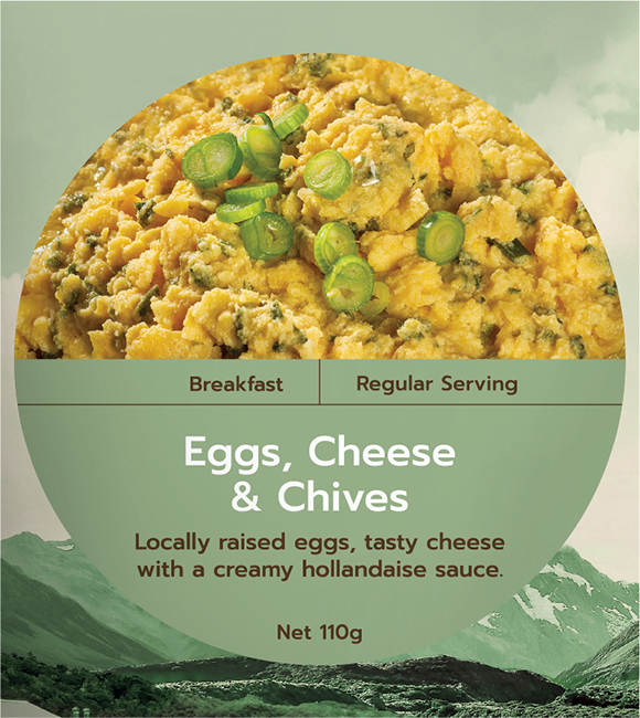 Real Meals Eggs, Cheese &amp; Chives