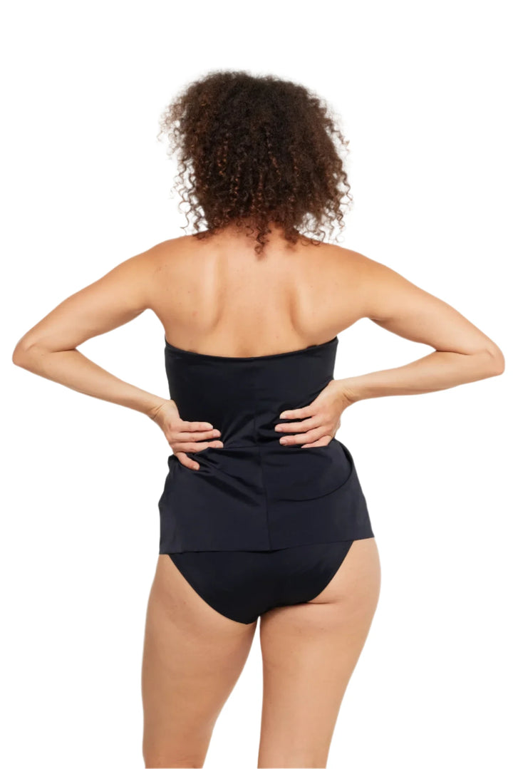 Togs Black Swimdress Overlay