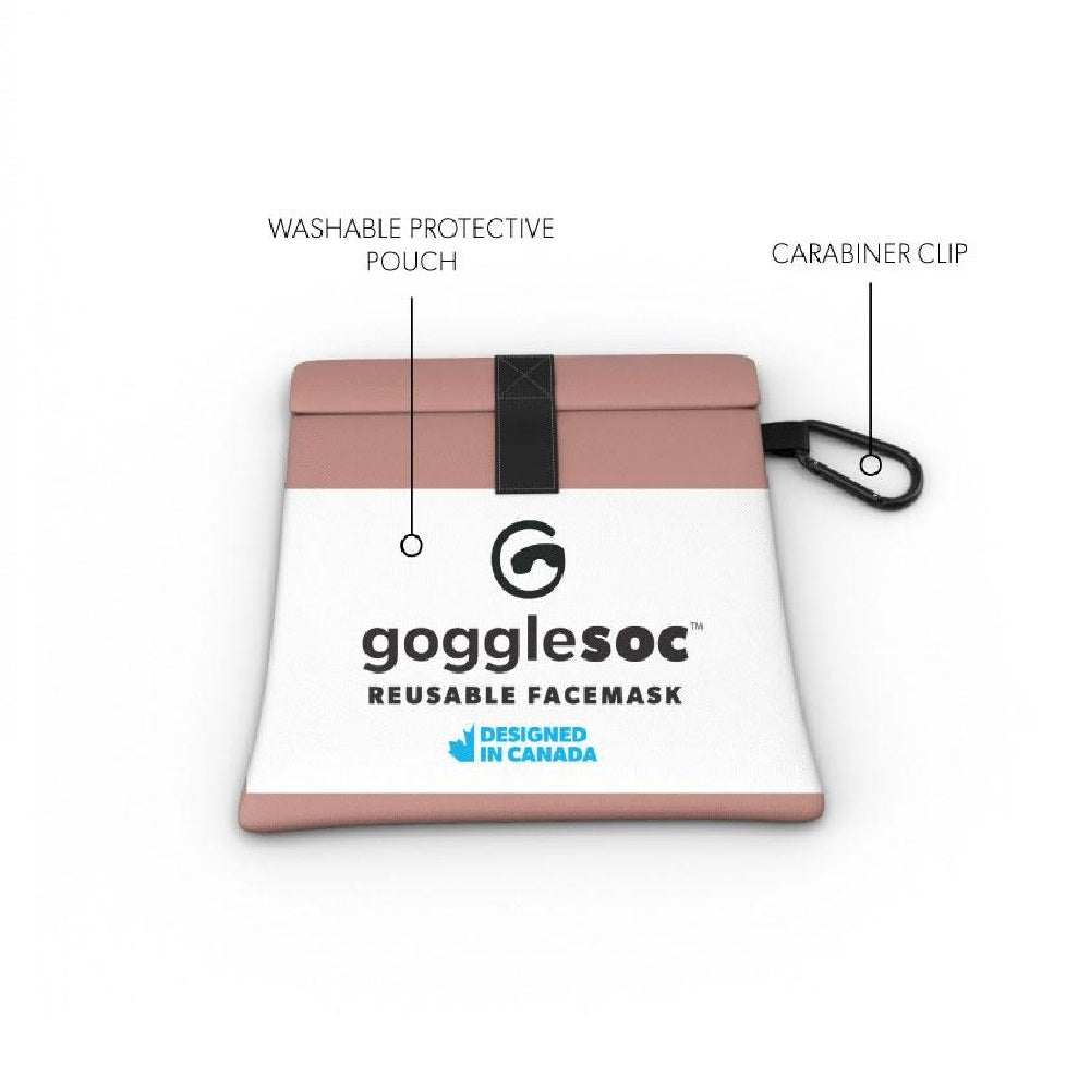 Gogglesoc Facemask - Dusty Rose